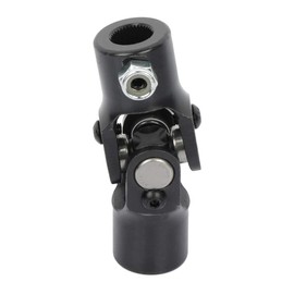 ROADFAR Steering Shaft U-joint 13/16"-36 Spline * 3/4" DD Black Single U-Joint Shaft 83mm