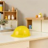 12 Casco Constructor Amarillo Plastico Bob Disfraz Fiesta