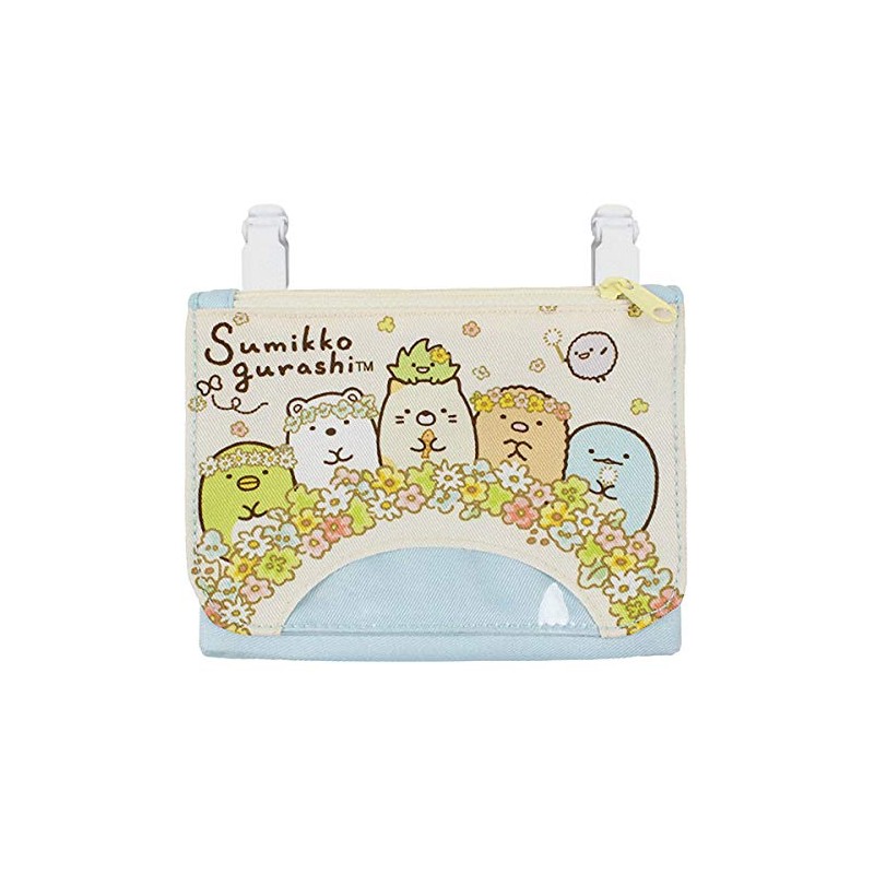 KoohaCreate 086300 Mobile Pocket, Sumikko Gurashi, Showing Storage, Kids Clear