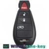 WHOLESALE KEY Uncut Replacement Key Fob Keyless Entry Remote Transmitter