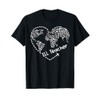 Ell Cute Heart Shape English Language Teacher Students T-Shirt