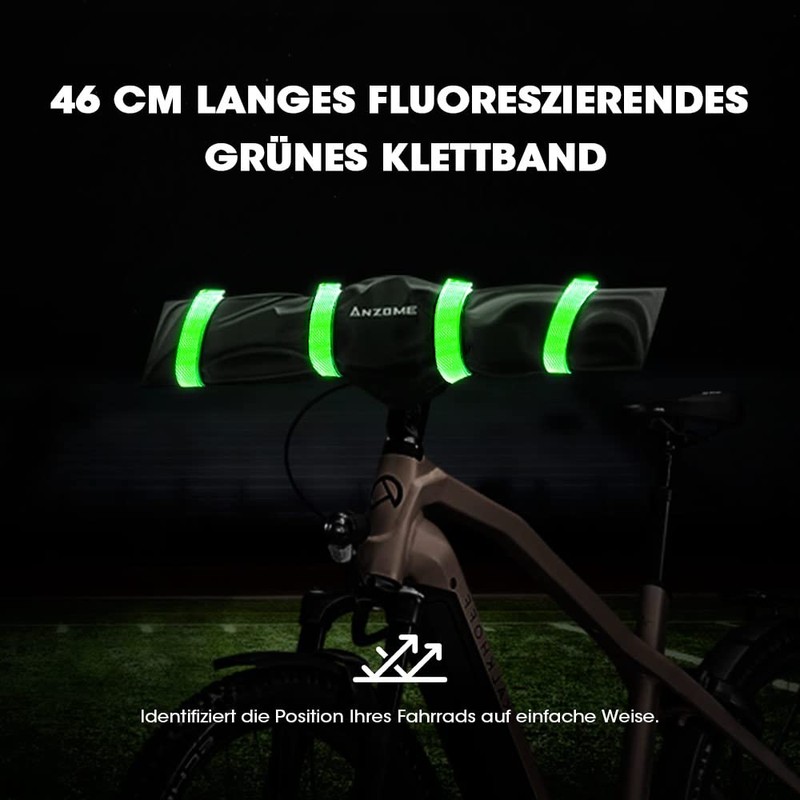 ANZOME Ebike Handlebar Protective Cover 92 cm Transport Protection Waterproof