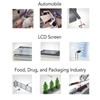 2PCS Fiber Optic Sensor Cable 0‑3600mm Detection Distance Through Beam