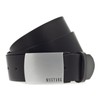 MUSTANG Classic Belt W115 Black - Can be Shortened, black