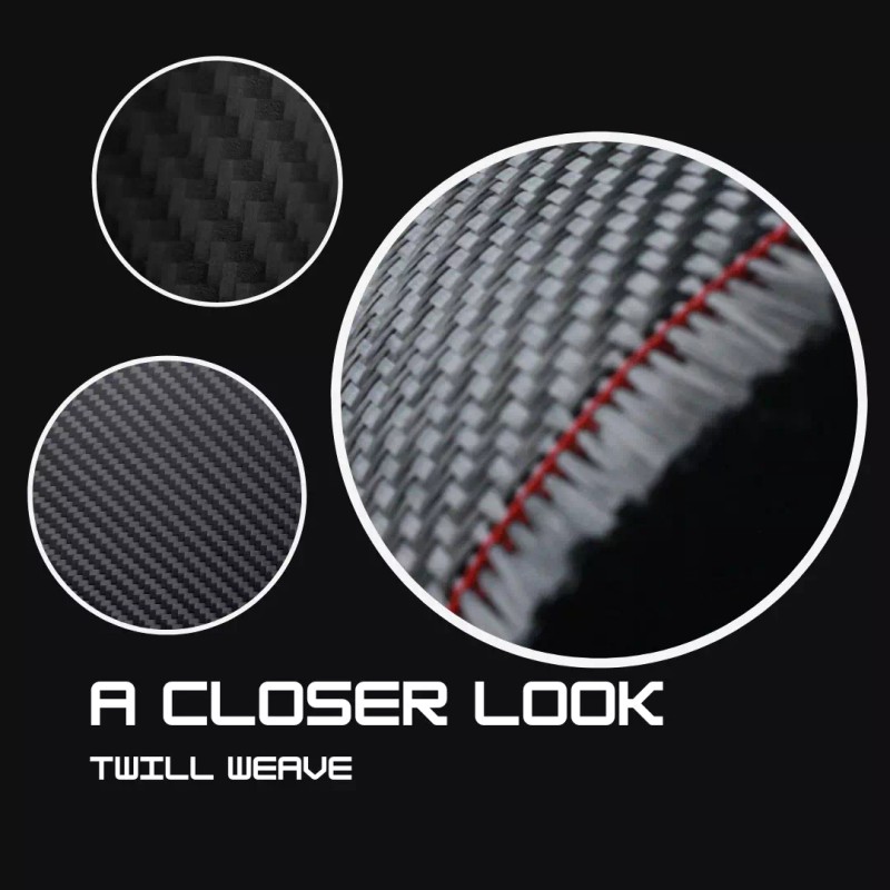 Venom Carbon 24" x 5FT Twill Weave Carbon Fiber Fabric