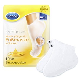 Scholl EXPERTCARE intensive care foot mask with 3 valuable oils - moisturizing care - 1 pair of disposable socks
