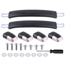 A-xctoe Luggage Replacement Handle Pulls - 8.8 Inches Luggage Handle Suitcase Black Flexible Spare Strap Handle Grip Replacement for Suitcase Luggage Case