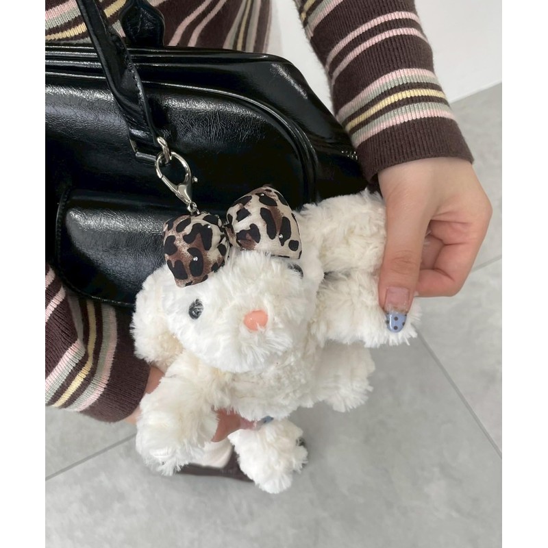 Wigo Princess Rabbit Plush Keychain for Women, pattern 1