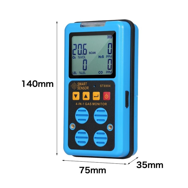 Joman 4 in 1 Gas Detector JT8904 1 Pack