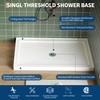 48" x 32" Shower Base, Shower Pan with Slip Resistant