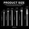 BAIQI Wood Carving Tools Set 6 Different Drill Bits for