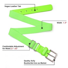 UnFader Baseball Socks and Belts Combo for Youth and Adult, Elastic Softball Socks and Belts (2 Pairs Socks and 1 Belt)