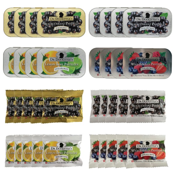 Dr. Doolittle’s Soft Fruit Pastilles Classic and Sugar Free Variety