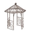 Hobbyfun Gazebo Approx. 14 cm Brown
