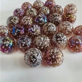 Mega Marble 2 POUNDS 7/8 INCH SNOWBALL MEGA / VACOR MARBLES