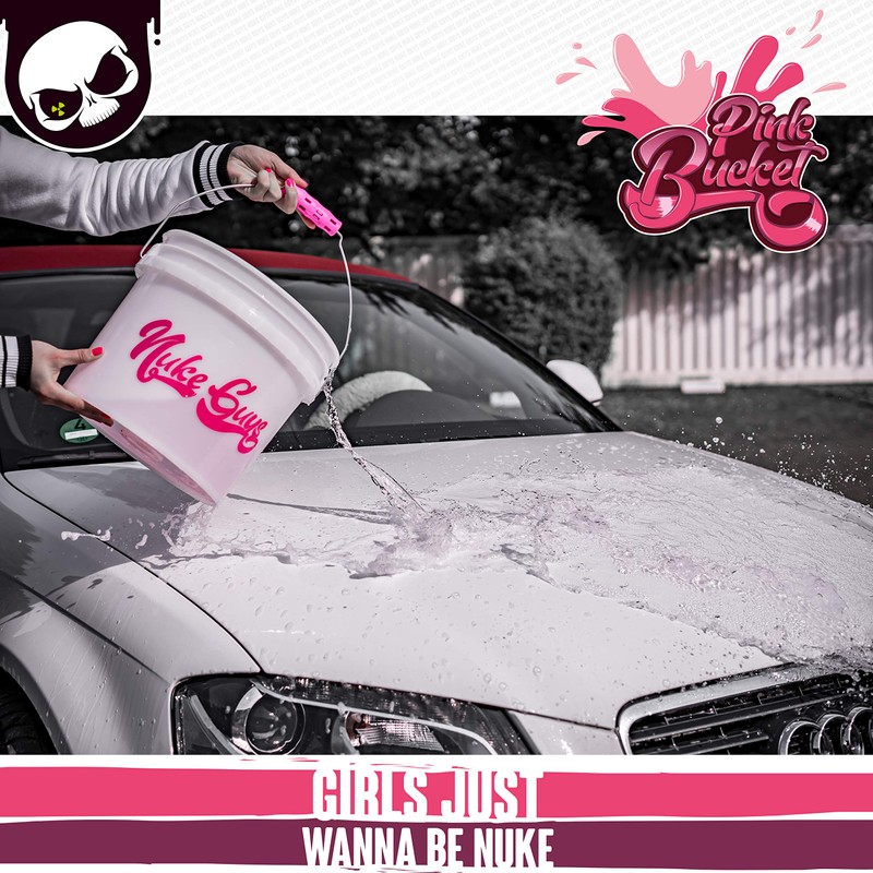 Nuke Guys - Girl Edition Car Wash Bucket 3.5 GAL