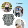 Adult Cloth Diaper Leak-Protection, Soft TPU Diapers Cover Pull-On Pant