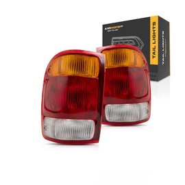 For 1998-1999 Ford Ranger Tail Light Driver and Passenger Side DOT Certified FO2800121, FO2801121 - Replaces F87Z 13405 BA, F87Z 13404 BA