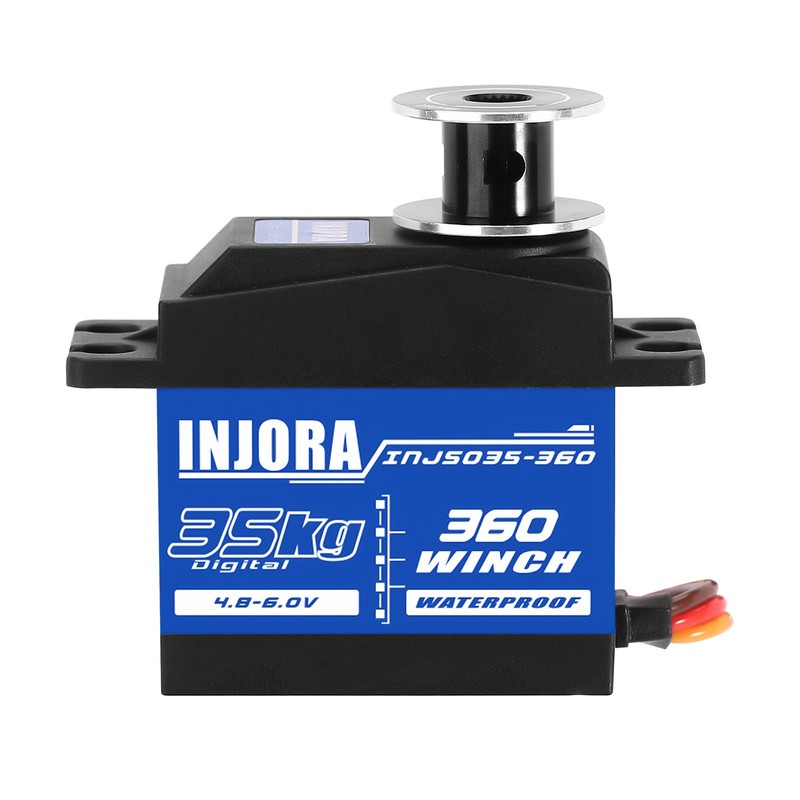 INJORA 25T Servo Winch Coil for RC Crawler Car Boat
