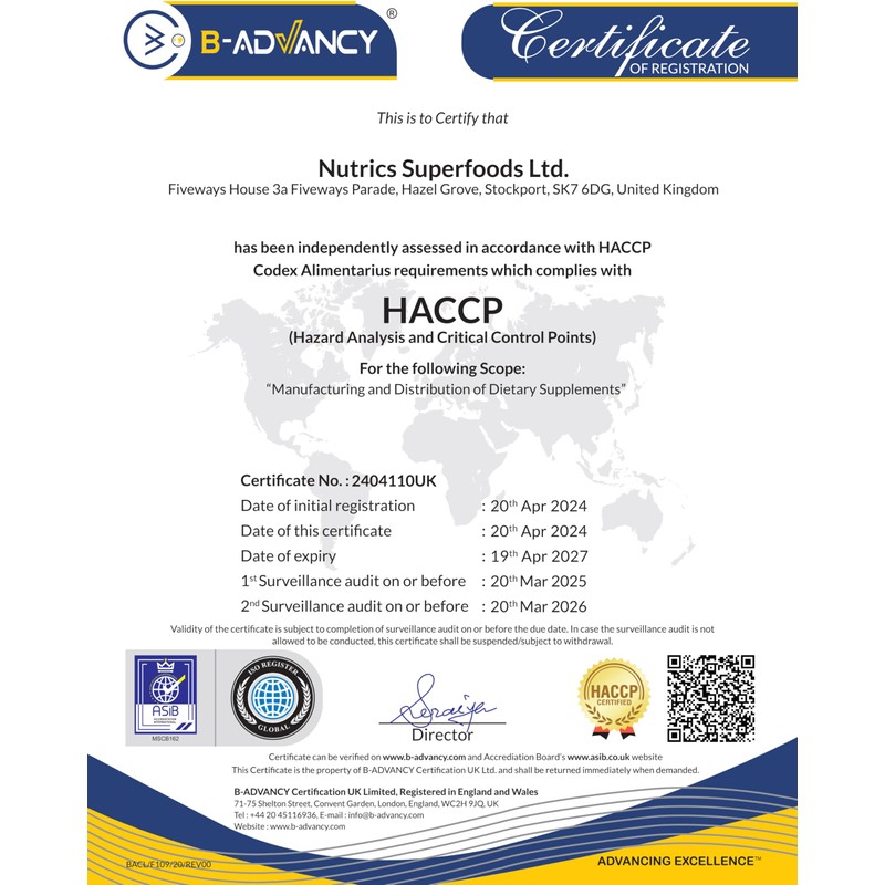 Nutrics® 500mg Parsley Root x 90 V Capsules (1 Month