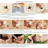 ZOCONE - Paquete de 4 kits de collar de bordado,