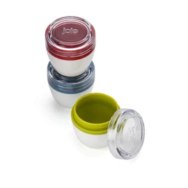 Joie Set 3 Bottles Sauces, Multicolour, 5 X 5 X 5 cm, Multicoloured (60018)