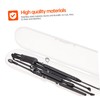 Baluue Practical Stainless Steel Ear Wax Remover Kit Dual-Head Cleaning