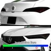 BOGAR TECH DESIGNS Full Headlight Taillight Tint Kit Cover Compatible