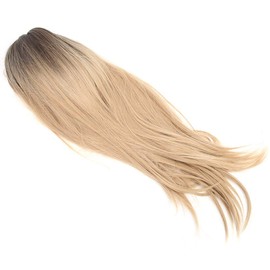 Synthetic Hair, Blonde Layered Synthetic Hair Wigs, Front Lace Wig, Long Straight Blonde Hair, Synthetic, Heat Resistant Fibre Hair for Women, 70 cm, Lc288