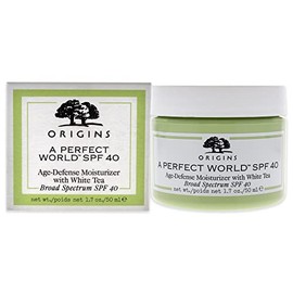 Origins A Perfect World SPF 40 AGE-DEFENSE MOISTURIZER WITH WHITE TEA.1.7OZ (Unbox)