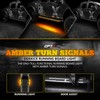 OPT7 Sidekick 78" Running Board Lights 2PCS LED Strips w/Amber