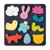 Mentari Toys - Mood Board - 11pc Wooden Emotion Shape