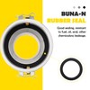 Venussar DA4030 Type DA Cam and Groove Hose Fitting, 4"