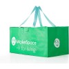 MakeSpace Reusable Tote Bags, 5-Pack (Large) Green NEW!