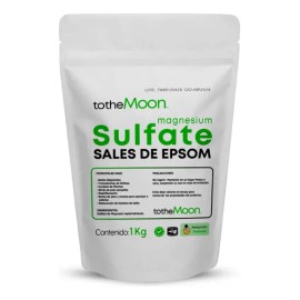 Sales De Epsom (sulfato De Magnesio) 1 Kg Tothemoonmx