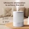 YOGIN™ Humidifiers for Bedroom or Large room,Top fill 2.5L Ultrasonic