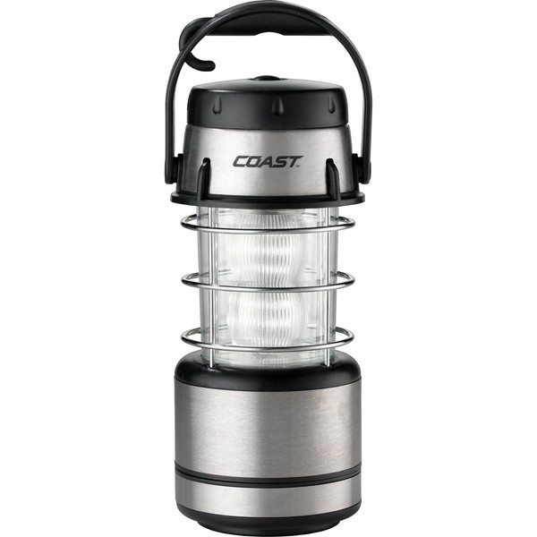 COAST® EAL15 60 Lumen Dual Color LED Emergency Area Lantern with Smart Switch and Flashing Red Light Mode, Runtime up to 50 hours