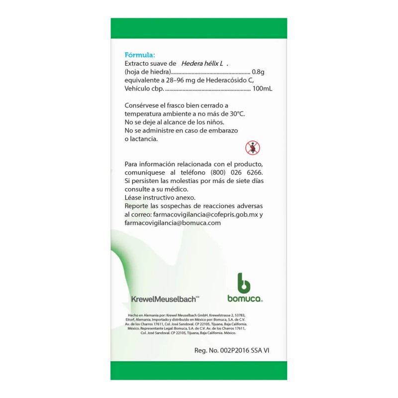 Bomuca Aspecton KM Jarabe Hedera Helix Two Pack - de,