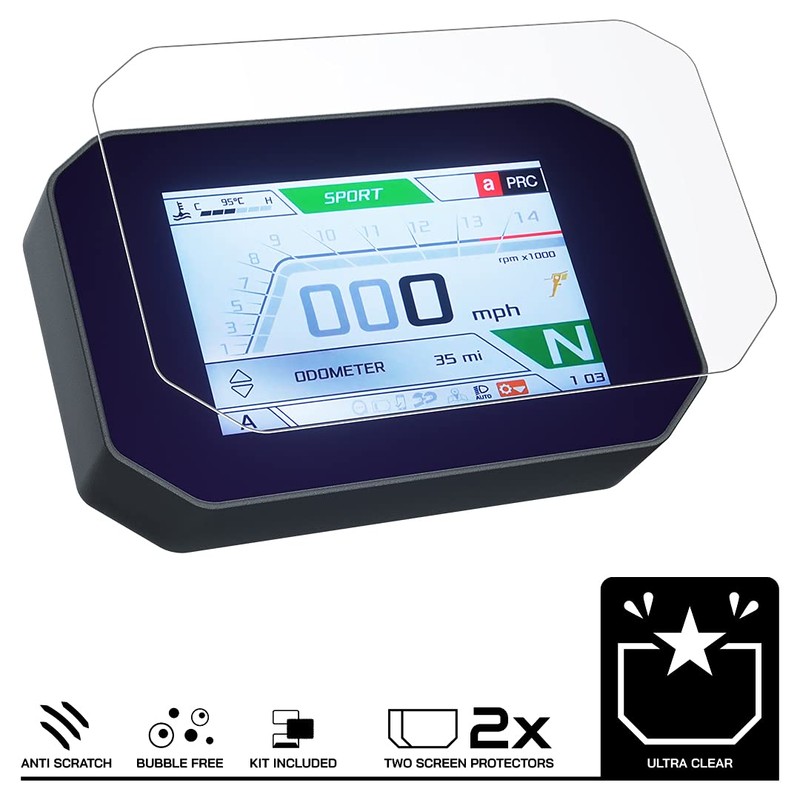Speedo Angels Dashboard Screen Protector compatible with TUONO V4 /