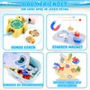 FCSONU Triple Balance Ladder Fishing Bead Game Toy Basket, Children