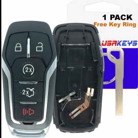 USAKEYS Shell Case For 2015 2016 2017 2018 Ford F-150 Keyless Entry Remote Key Fob