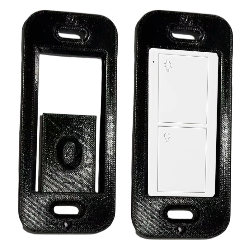Remote Wallplate Bracket Compatible with Lutron Pico Remote Seamless Remote