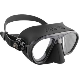 Cressi Calibro FOG STOP SYSTEM - Professional Diving / Snorkeling Mask,Black