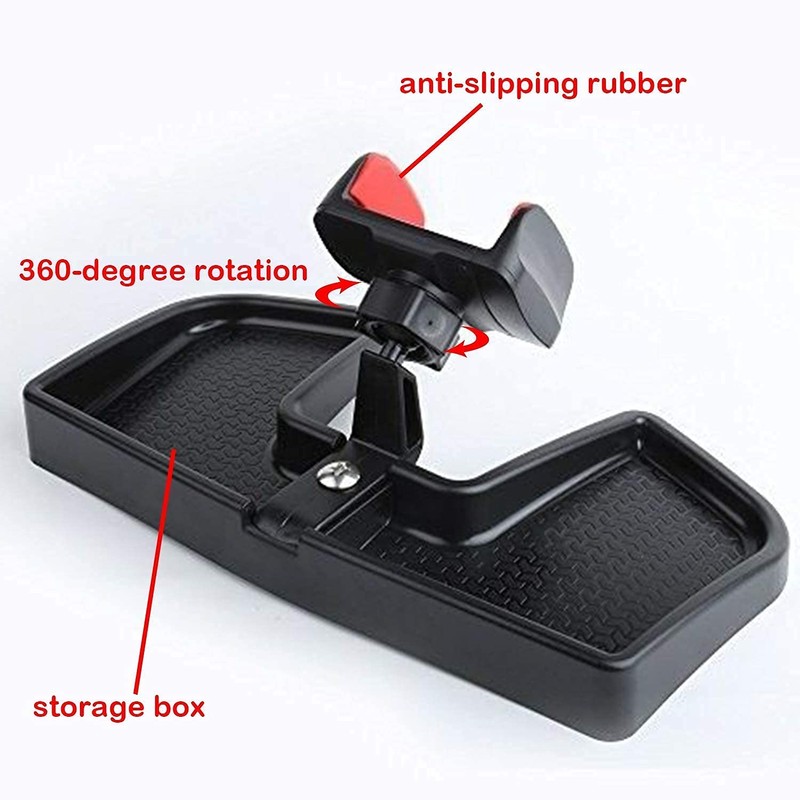 E-cowlboy Car Phone Holder, Universal Gravity Smartphone Mount for Jeep