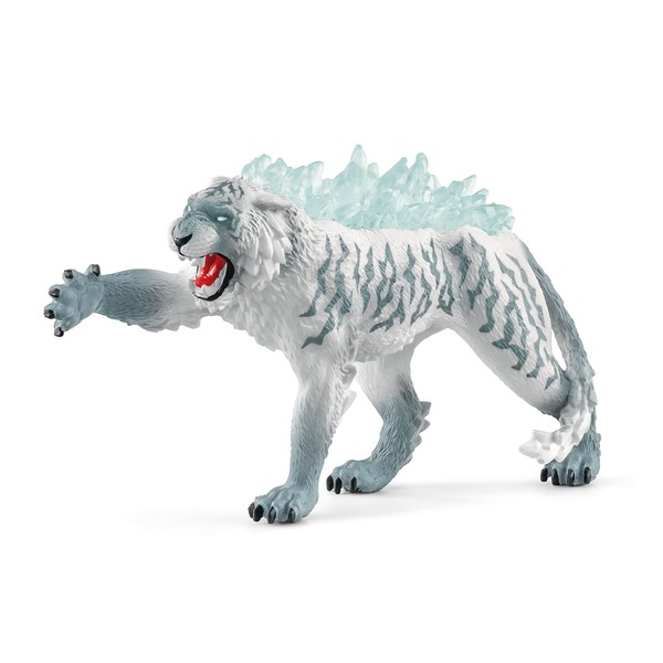 Schleich Eldrador Creatures, Ice Monster Mythical Creatures Toys for Kids, Ice Tiger Action Figure, Ages 7+