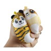 Set of 2 Random Plush Safari Zoo Animal Sugar Ball