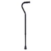 Lumex Bariatric Imperial Offset Cane, Adjustable Aluminum Walking Stick, Mobility