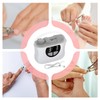 Electric Nail Trimmer | Automatic Fingernail Cutter,3-Speed LED Quiet Nail