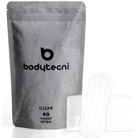Nasenpflaster – 60 Einheiten – Sport- und Antischnarch-Nasenpflaster zur Verbesserung der Nasenatmung und Linderung der Verstopfung – Bequem und Effektiv für einen Erholsamen Schlaf