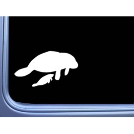 EZ-STIK Manatee Family L362 8 inch Decal Sticker